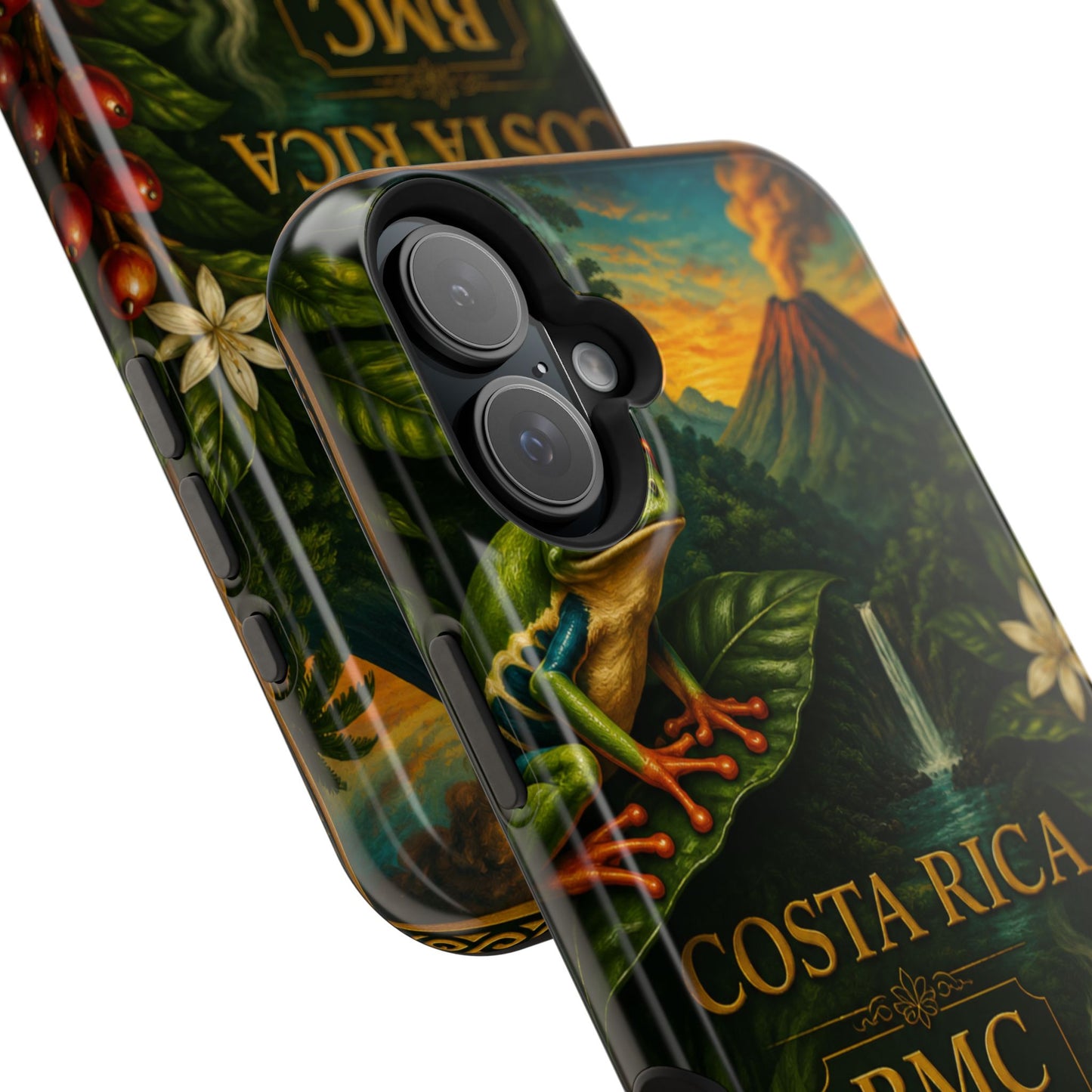 "Funda Magnética Reforzada Magnética Reforzada Costa Rica: Pura Vida entre Volcanes y Selvas 🌋🌴🦜"