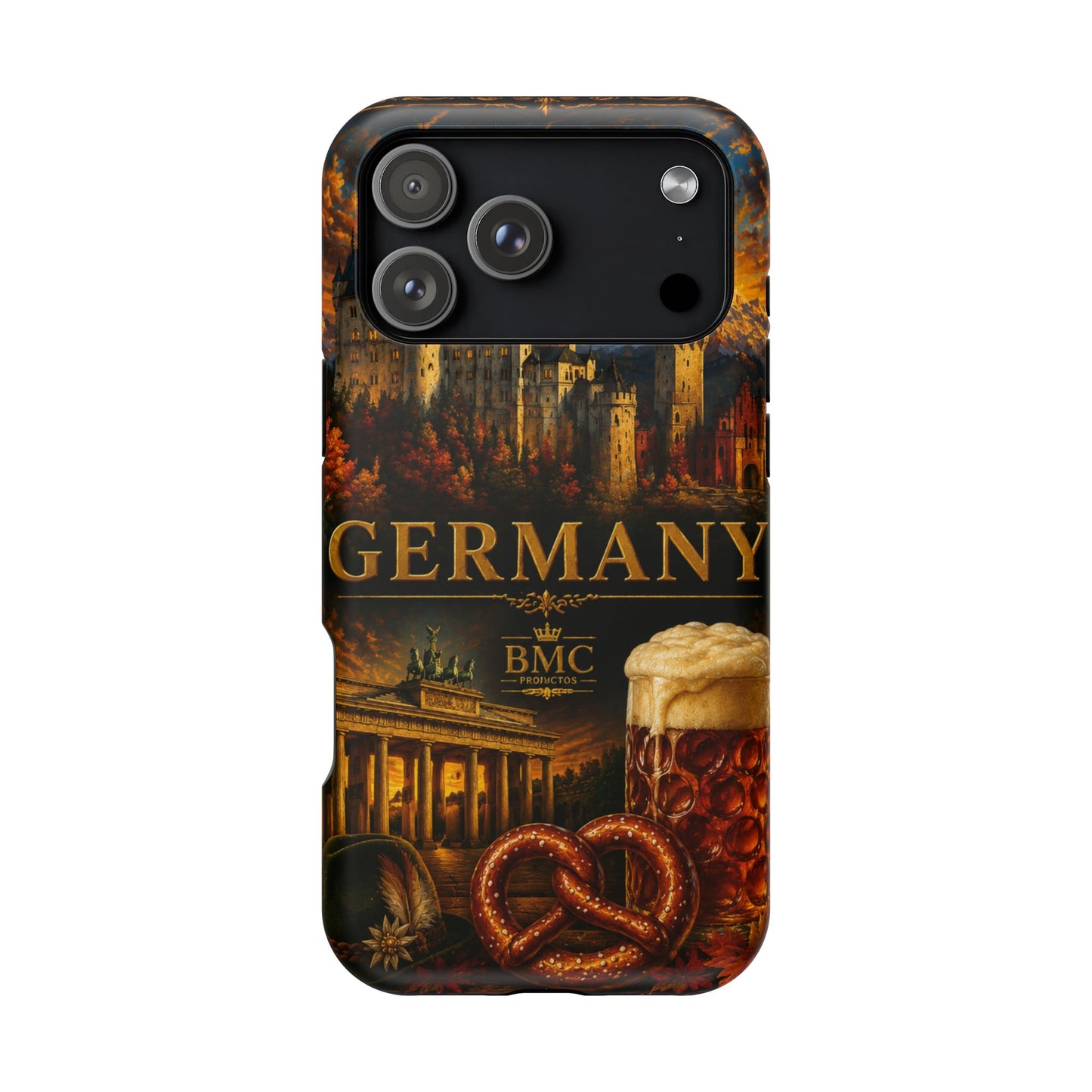 "Funda Magnética Reforzada Alemania: Fortaleza, Historia y Tradición 🎖️🏰🍺"