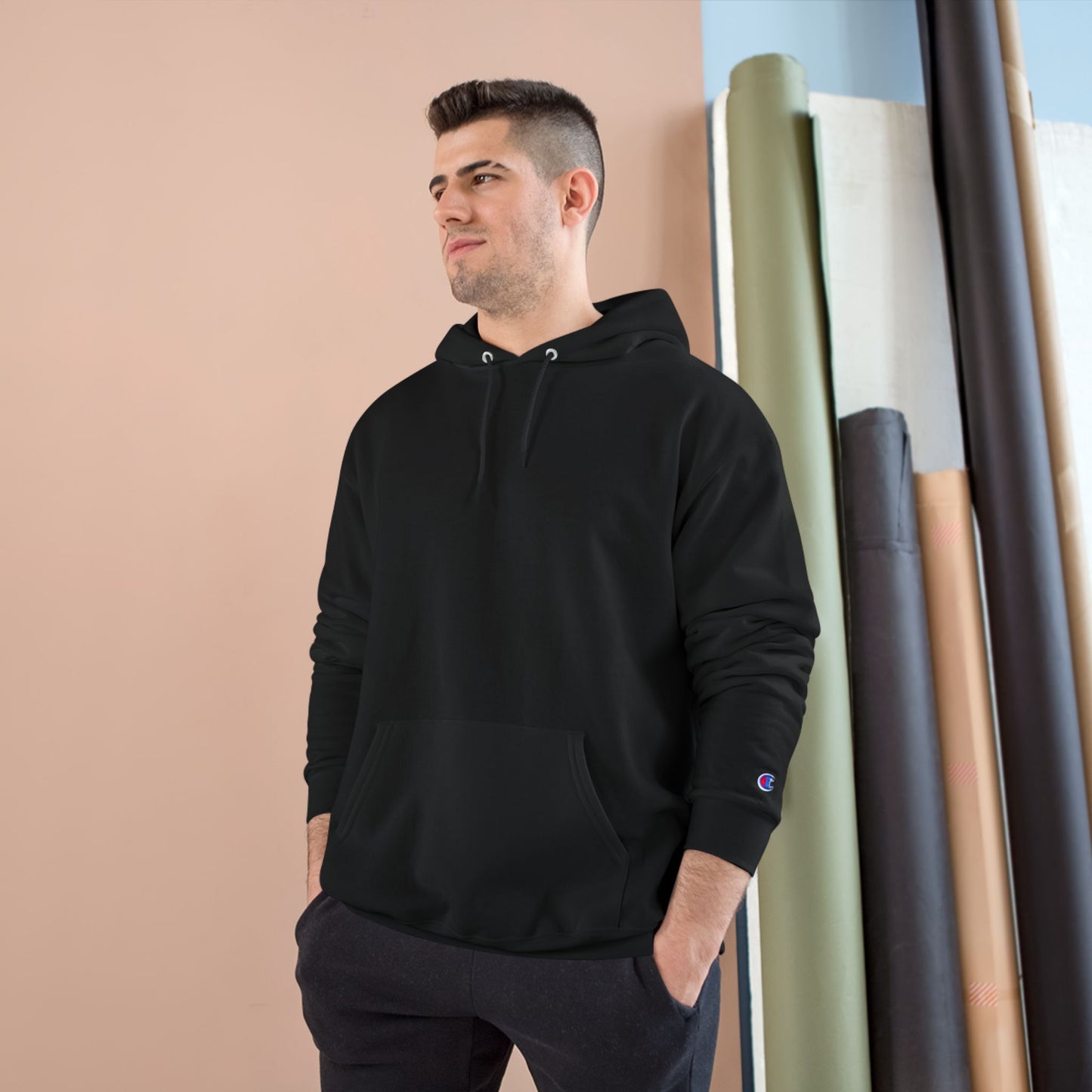 "Sudadera Premium Champion🖤 El Vigía del Bosque Oscuro"