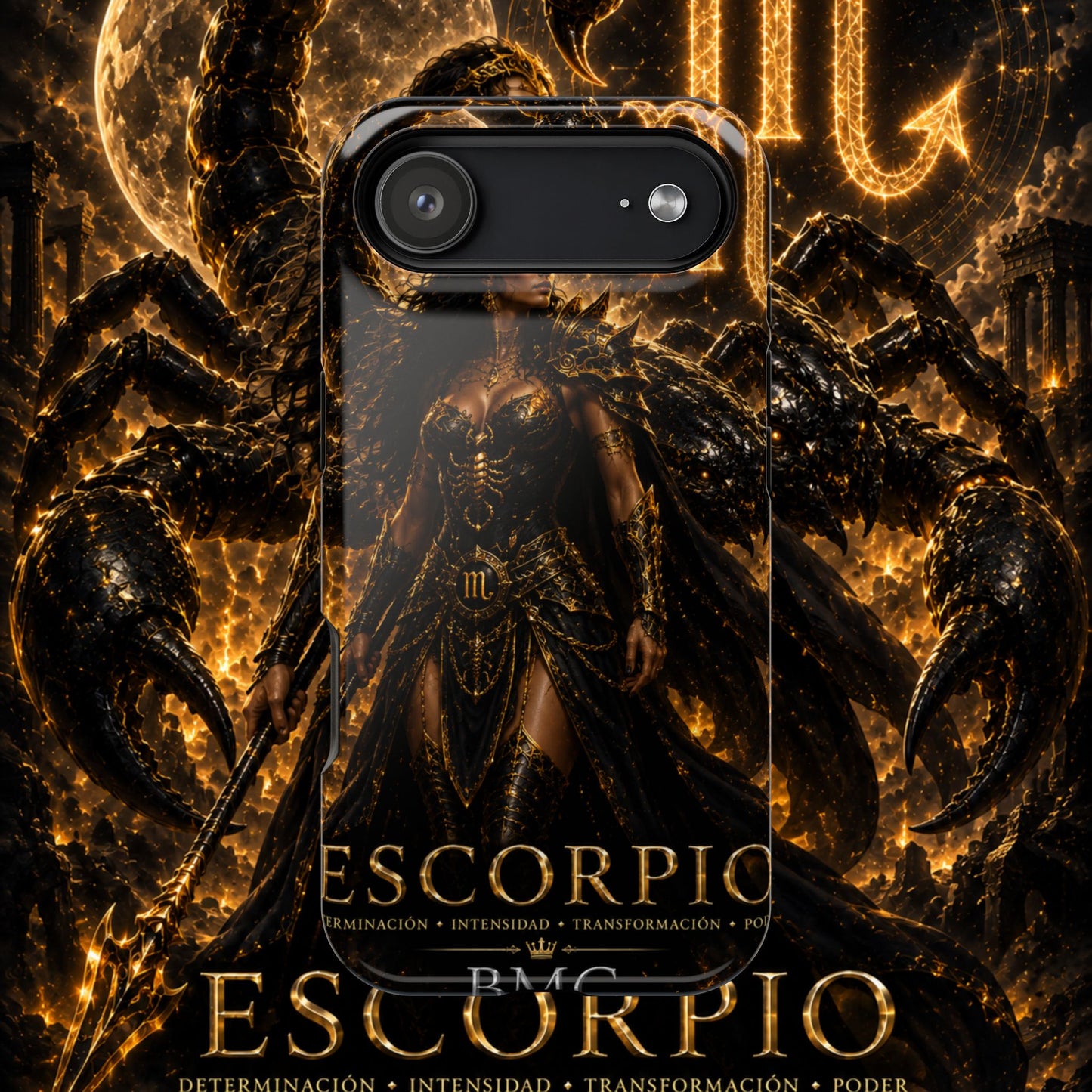 "Funda Magnética Reforzada ESCORPIO M –La Vigilante de las Sombras"