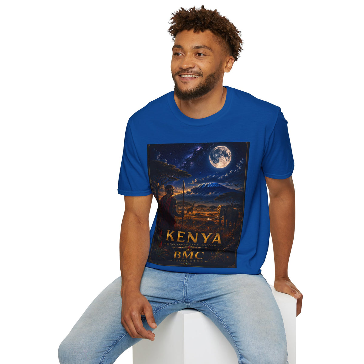 "Camiseta Kenia: Aventura Salvaje y Tierra de Horizontes Infinitos 🦁🌄🏕️"