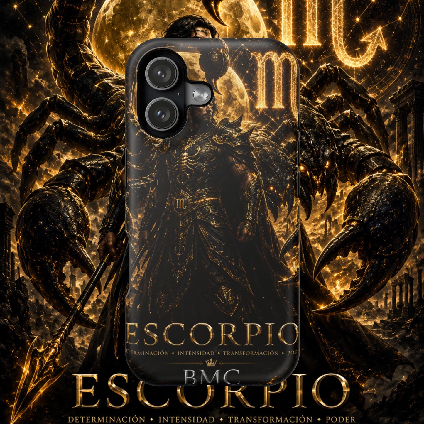"Funda Magnética Reforzada ESCORPIO – El Vigilante de las Sombras"