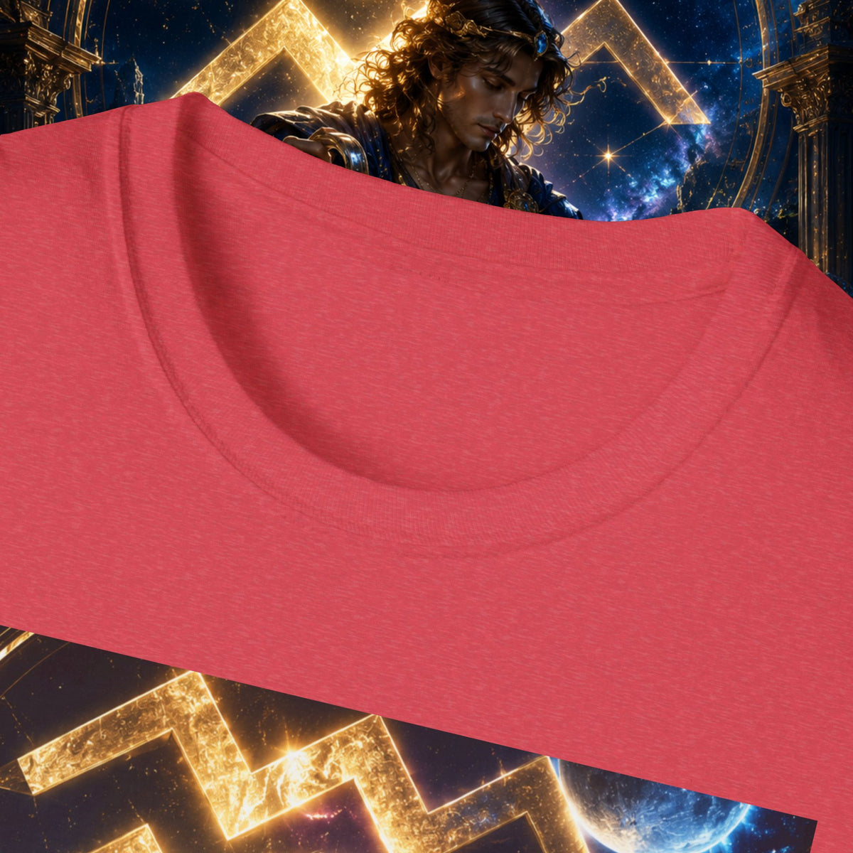 "Camiseta ♒ ACUARIO – El Visionario del Cielo y el Agua"