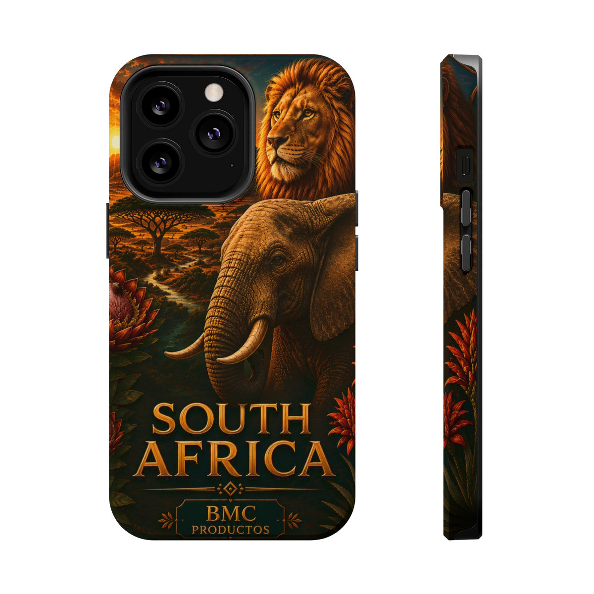 "Reinforced Magnetic Case South Africa 🌍 – A world of adventure and diversity"