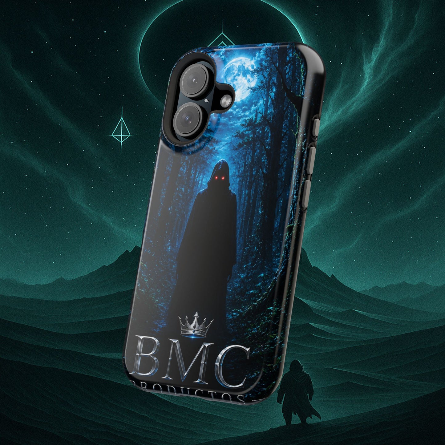 "Funda Magnética Reforzada🖤 El Vigía del Bosque Oscuro"