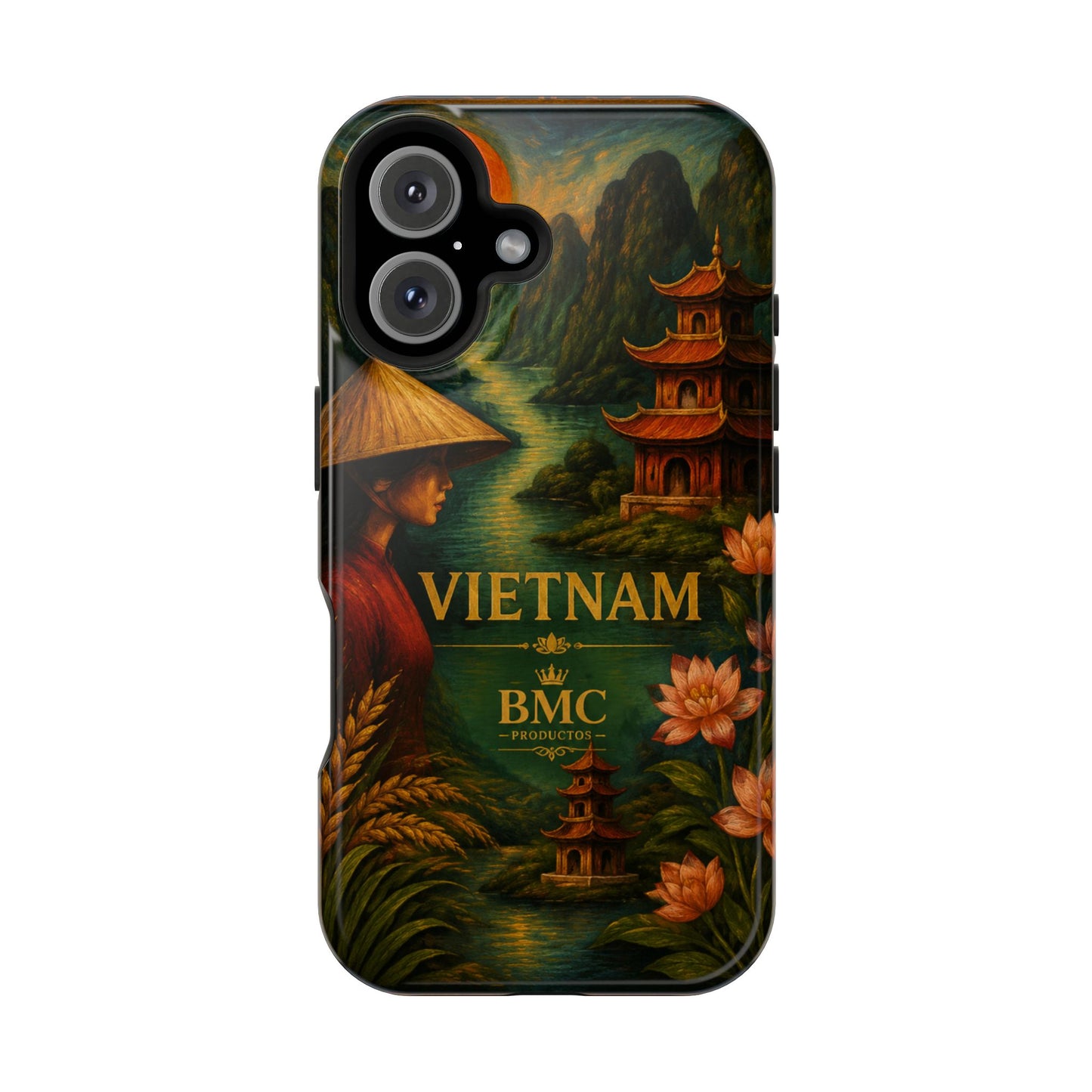 "Funda Magnética Reforzada Magnética Reforzada  Vietnam: Tradición, Naturaleza y Leyendas Ancestrales 🎋🏯🐉"