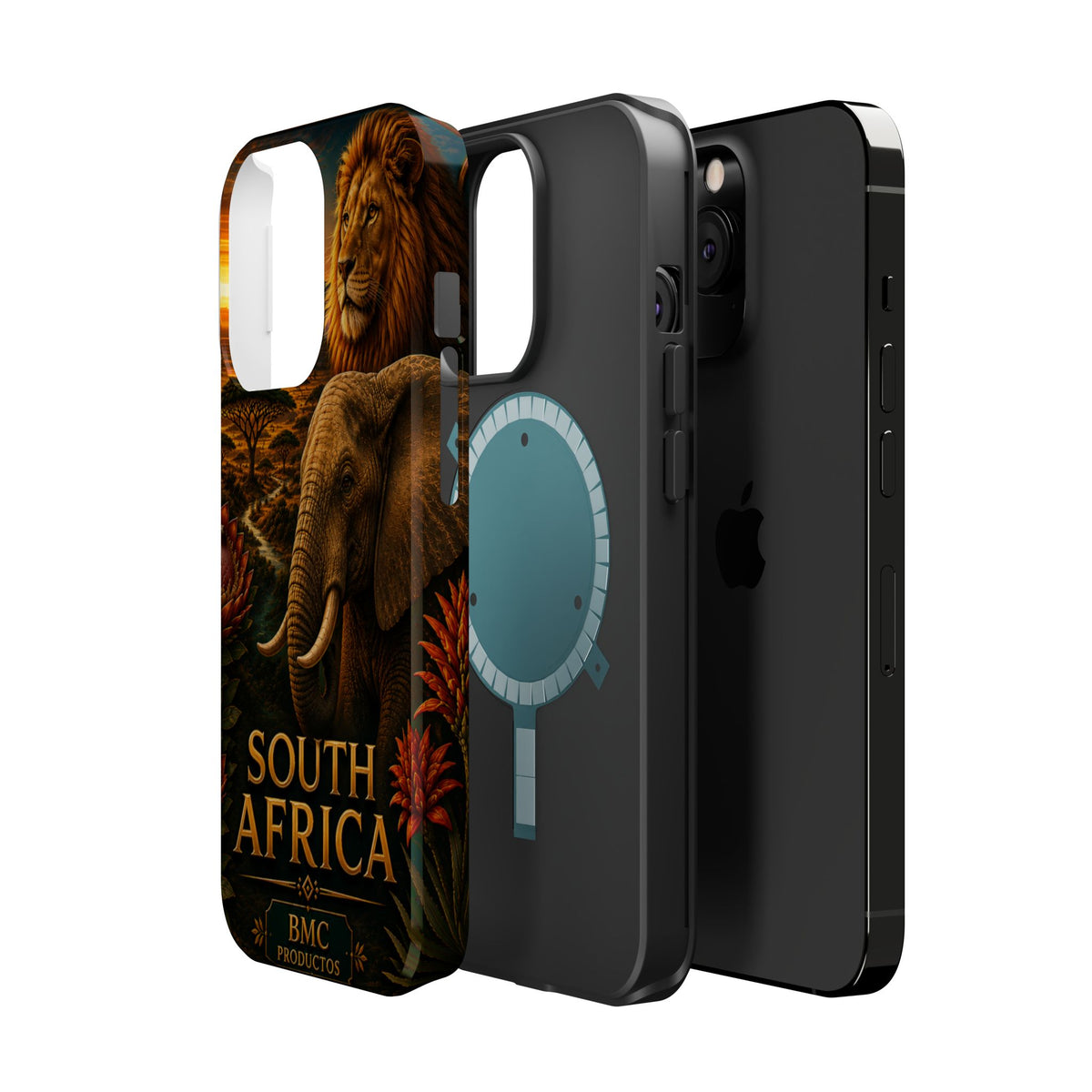 "Reinforced Magnetic Case South Africa 🌍 – A world of adventure and diversity"