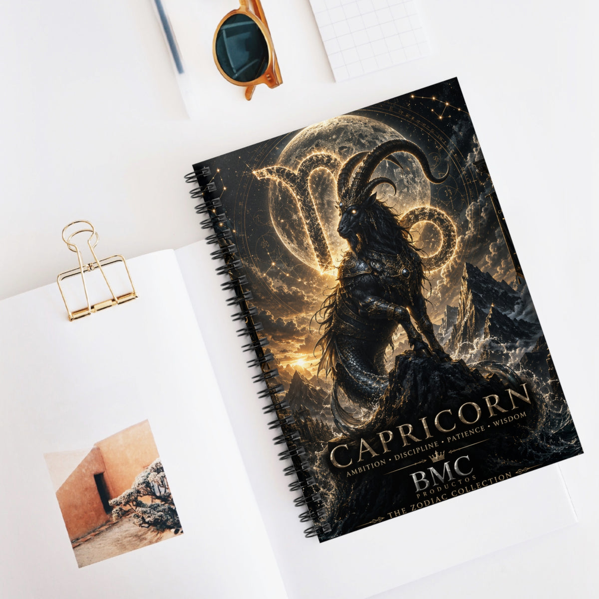 "libreta ♑ Capricornio – El Guardián de las Cumbres"