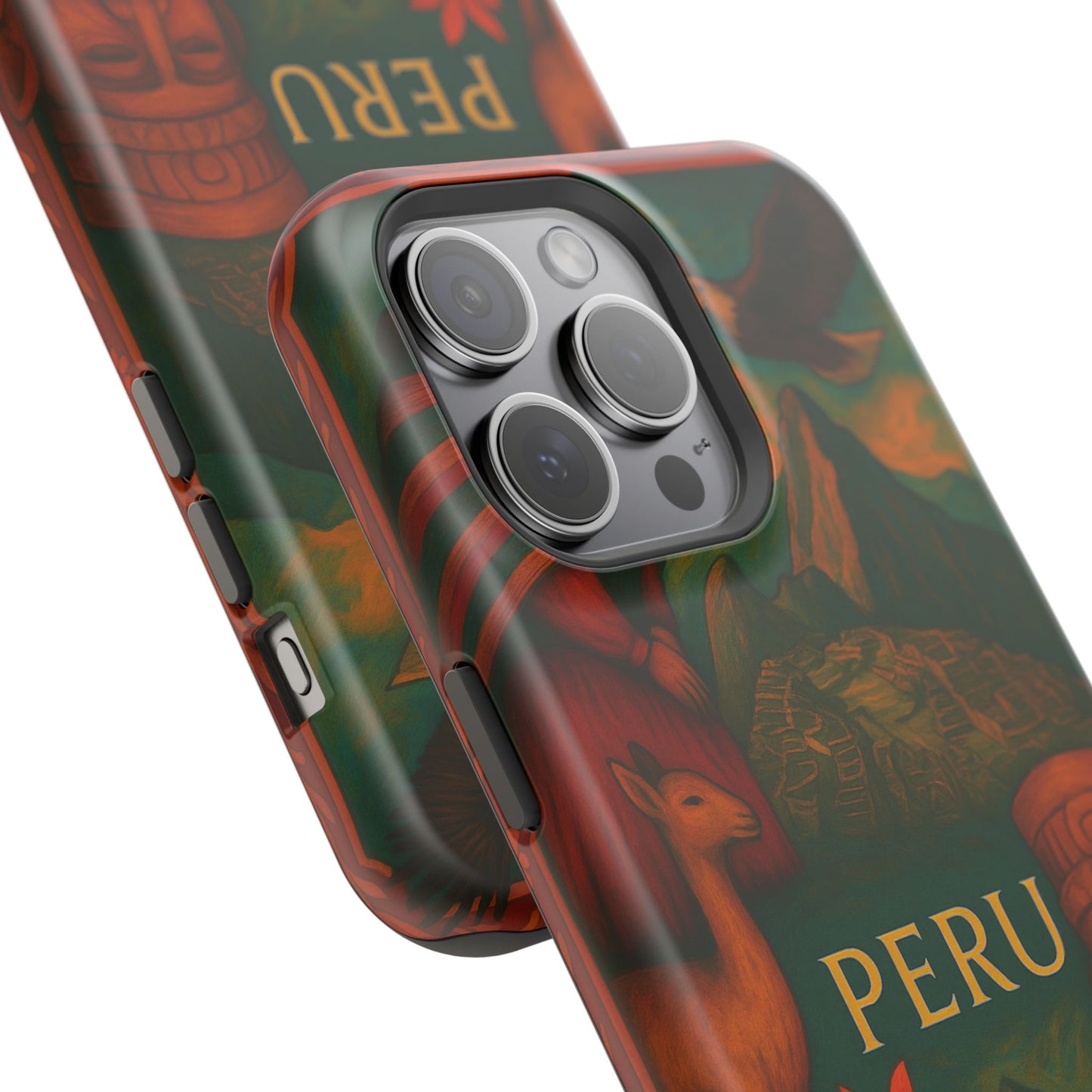 "Funda Magnética Reforzada Perú: Misticismo, Historia y Maravillas Eternas 🏔️🦙🛕"