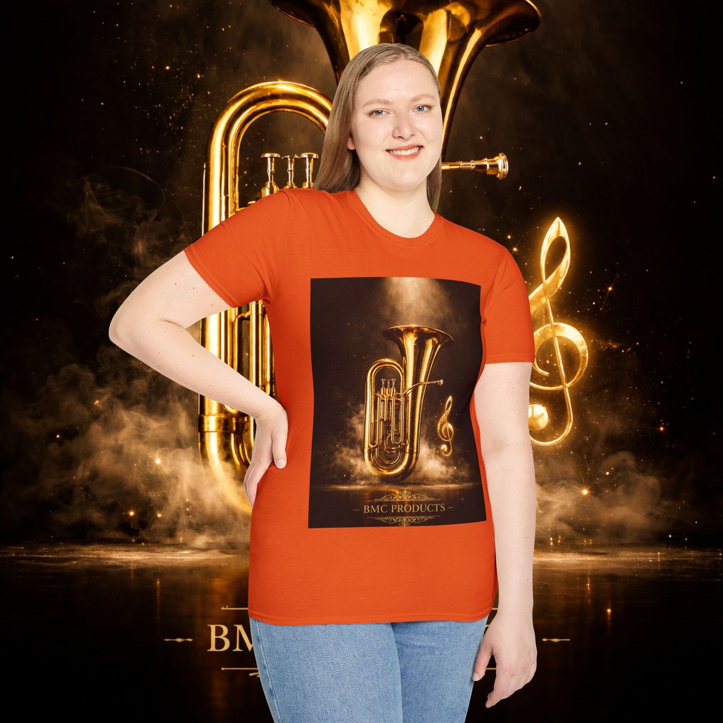 "Camiseta Tuba 🎺🔥 Cuando el alma suena, todo arde.”