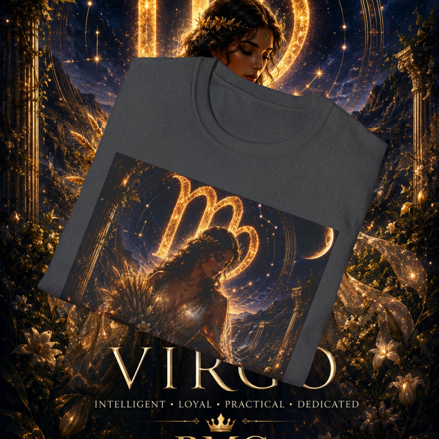 "Camiseta ♍ Virgo-La Guardiana del Conocimiento"