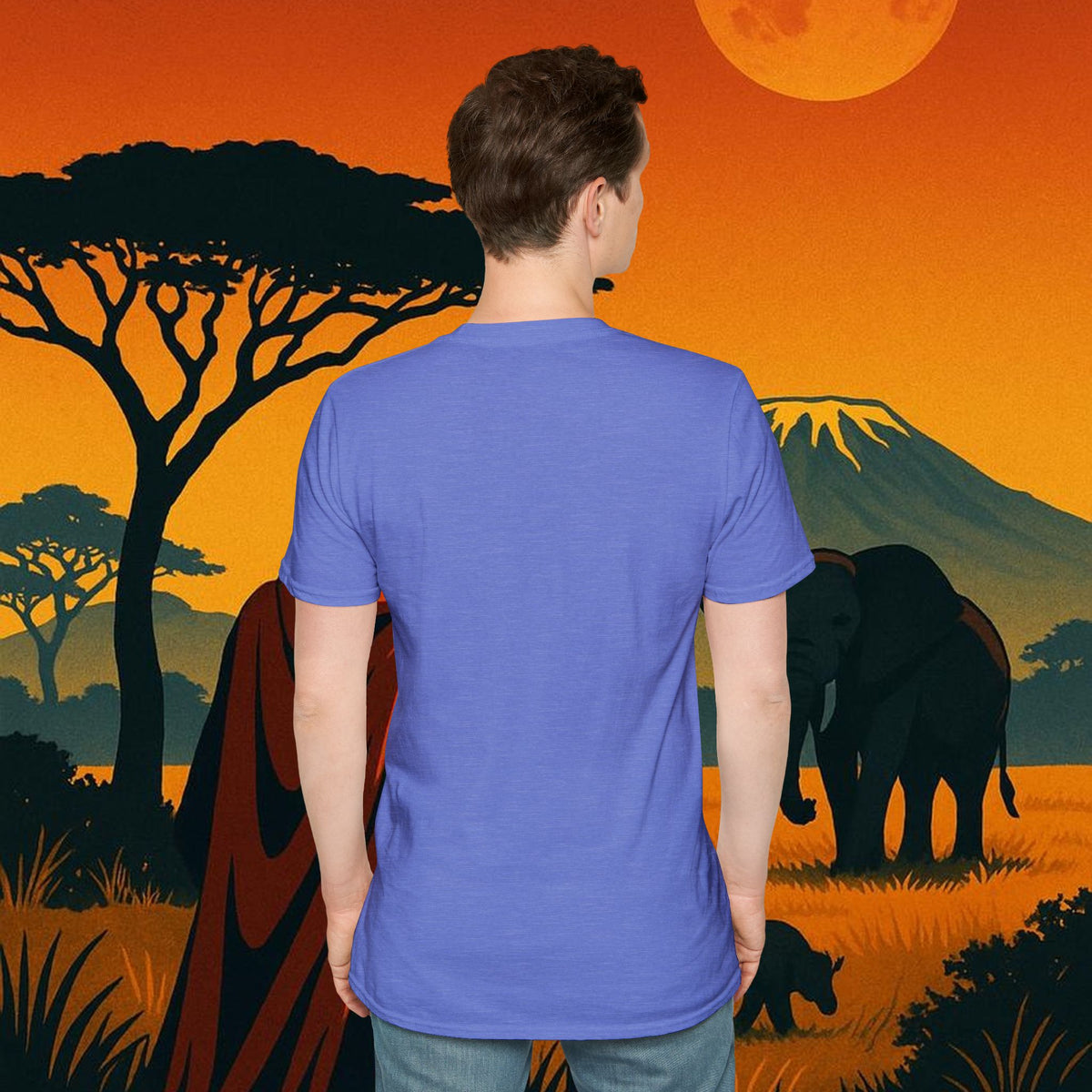 "Camiseta Kenia: Aventura Salvaje y Tierra de Horizontes Infinitos 🦁🌄🏕️"
