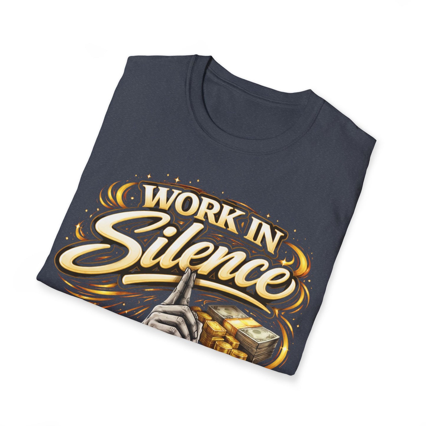 "Camiseta Work in silence 🔥"
