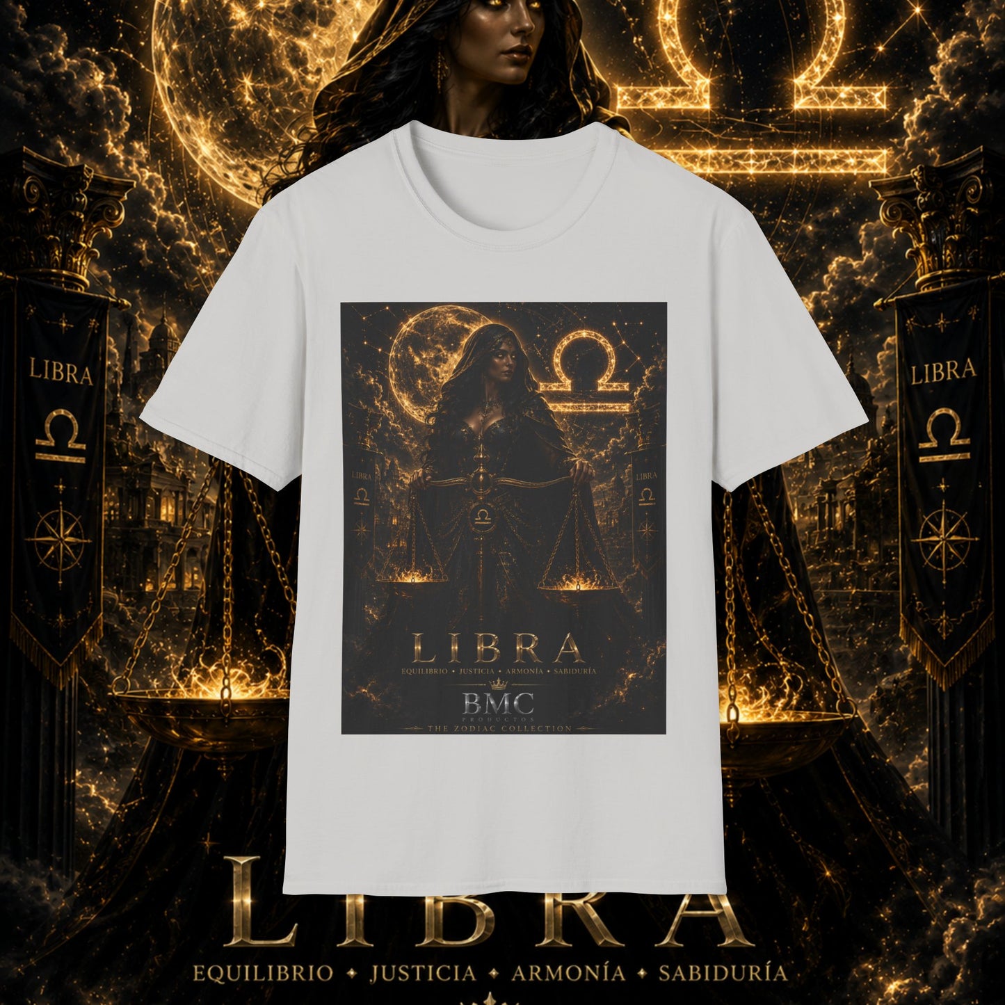 "Camiseta LIBRA – La Guardiana del Equilibrio"