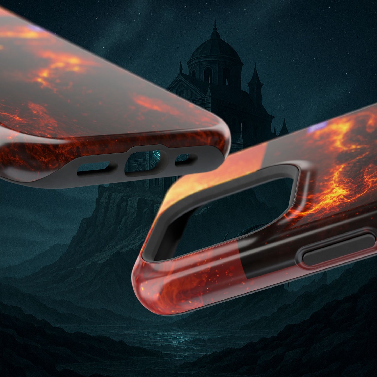 "Funda Magnética Reforzada ♈ Aries — Espíritu de fuego"