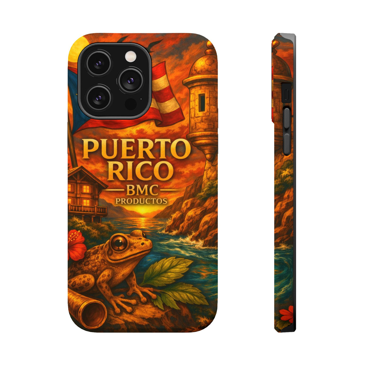 "Reinforced Magnetic Case Puerto Rico – Caribbean rhythm, soul, and color"