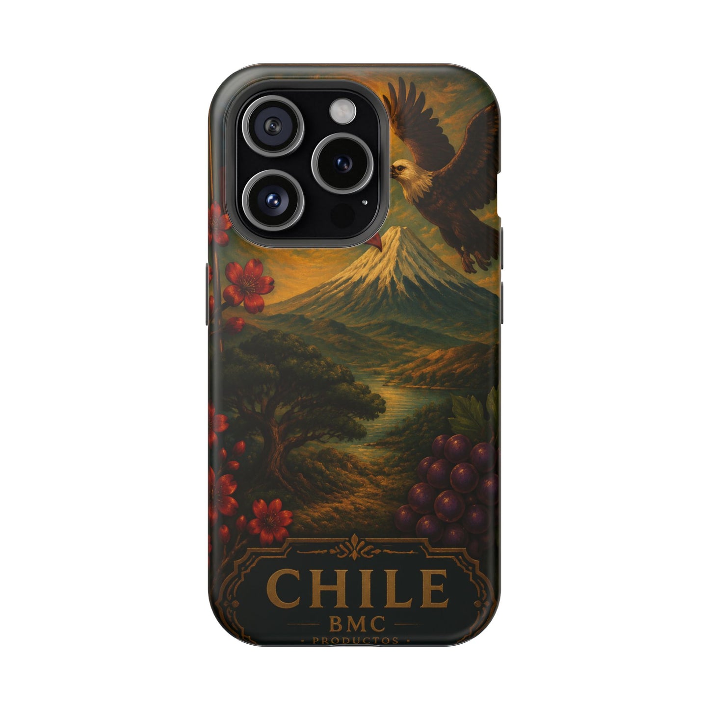 "Funda Magnética Reforzada Magnética Reforzada Chile: Naturaleza Indómita y Horizontes Eternos 🏔️🍇🏜️"