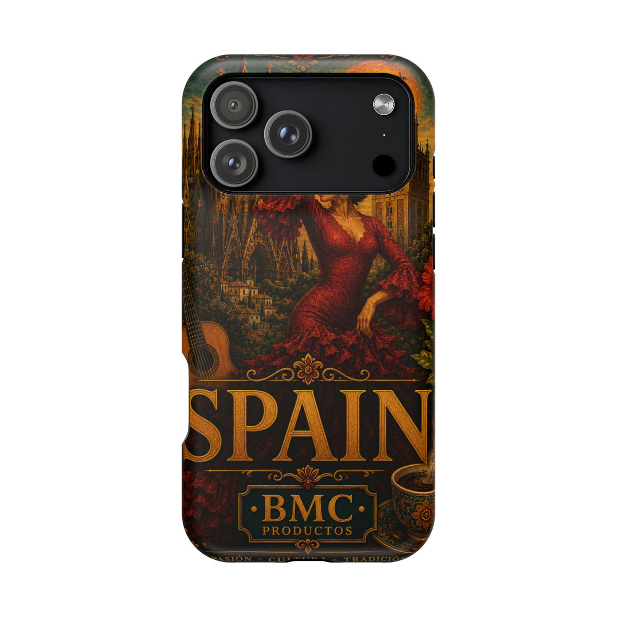 "Reinforced Magnetic Case Spain: Passion, Art, and Flavors That Make You Fall in Love 🎨💃🍷" 