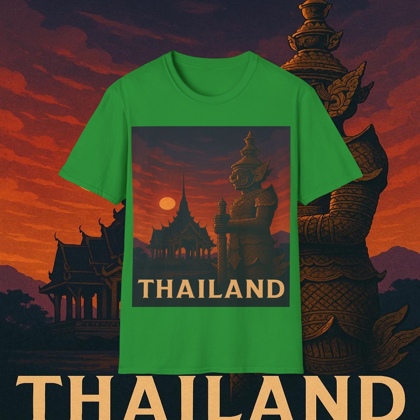 "Camiseta Thailand🌴 – El Reino de las Sonrisas y la Aventura"