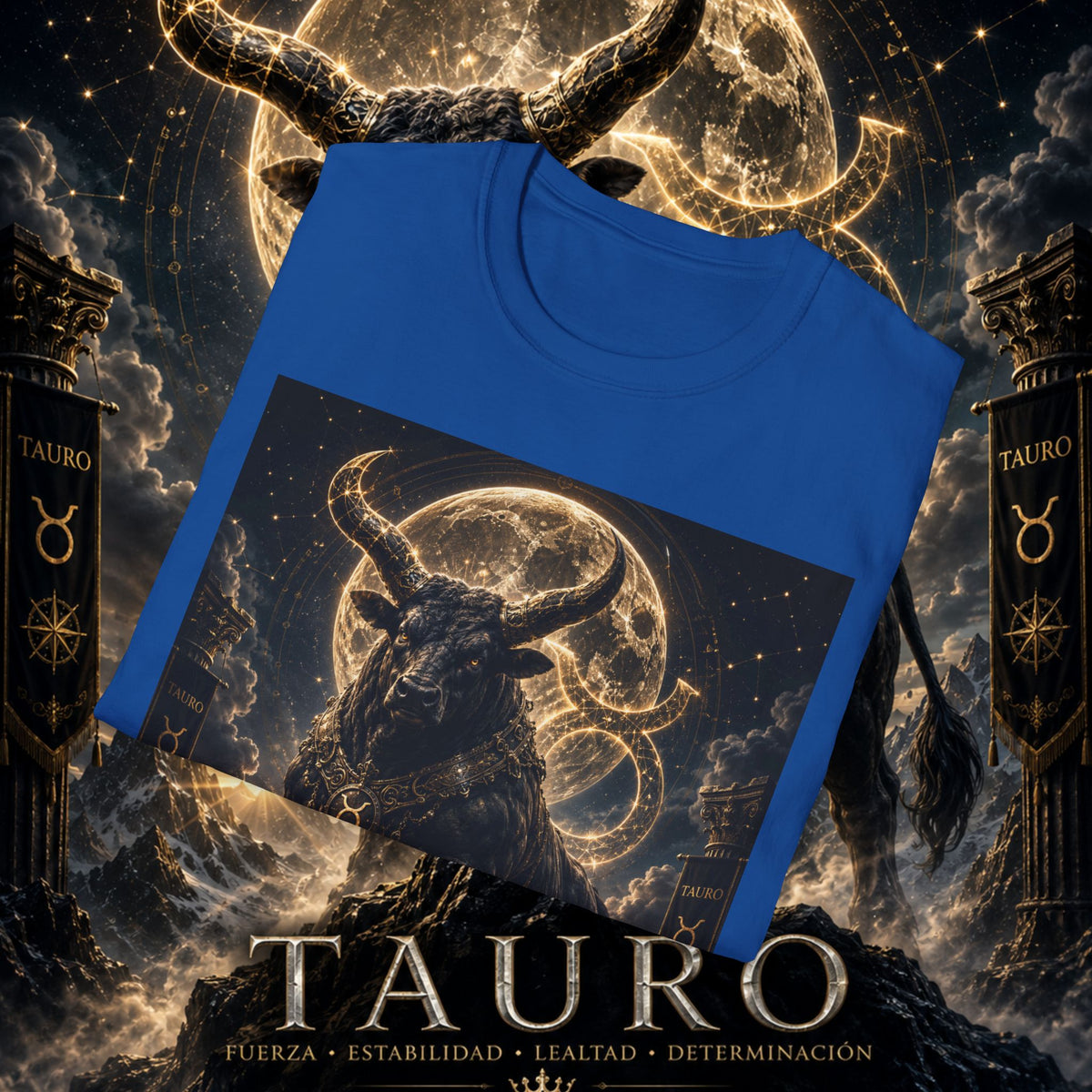 "Camiseta ♉ Tauro — Fuerza silenciosa de la tierra"
