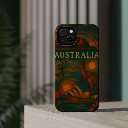 "Funda Magnética Reforzada Magnética Reforzada Australia🌞 – Tierra de maravillas naturales y espíritu libre"