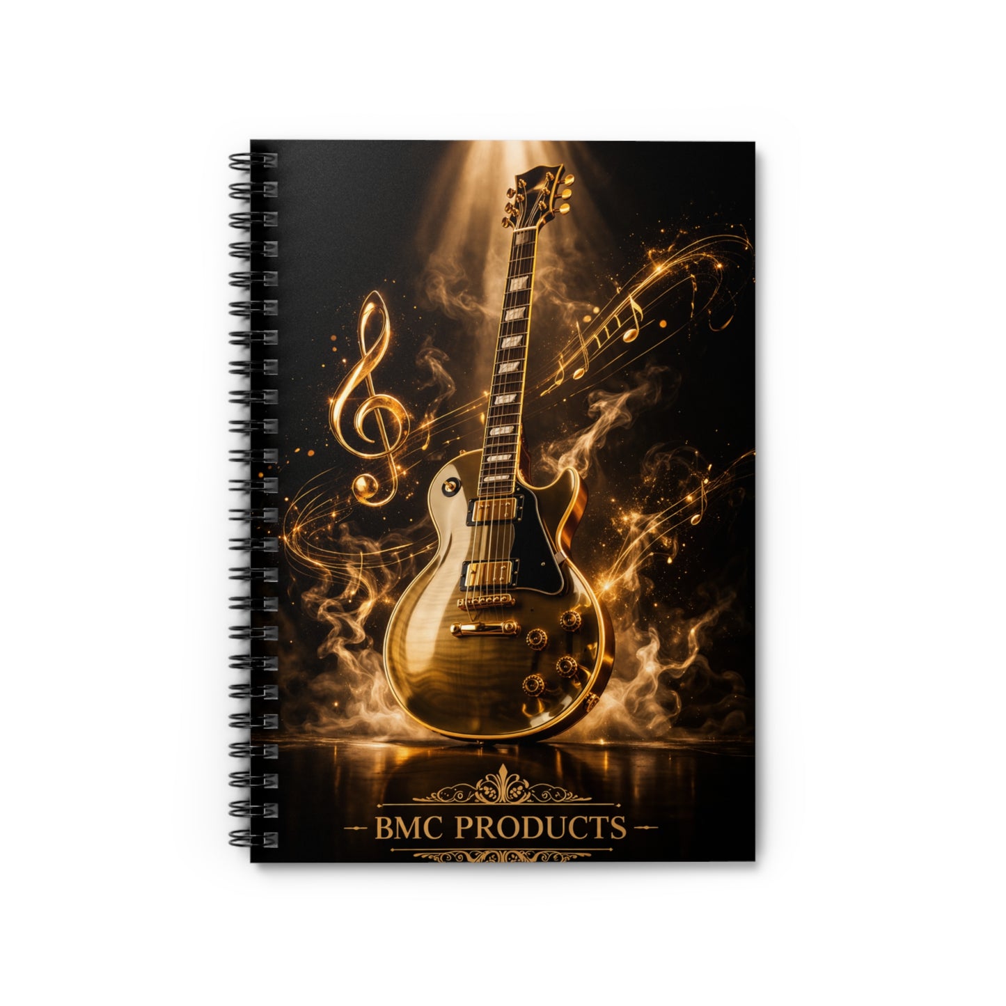 "libreta Guitarra 🎸🔥Donde vibra una cuerda, nace una llamarada.” 🔥🎸