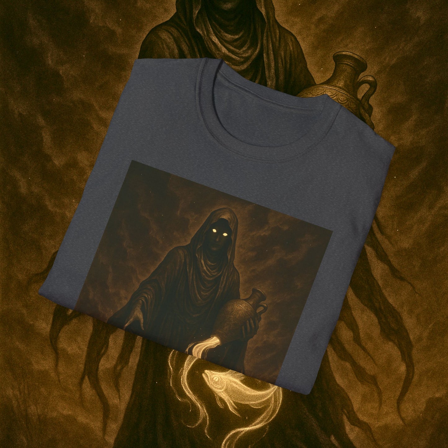 "Camiseta ♒ ACUARIO – El Visionario del Cielo y el Agua"