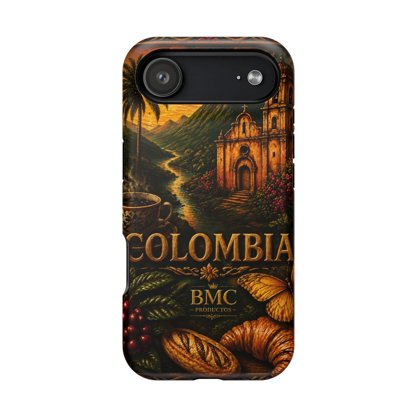 "Funda Magnética Reforzada Colombia: Magia de Colores, Café y Tradición ☕🎨🌄"
