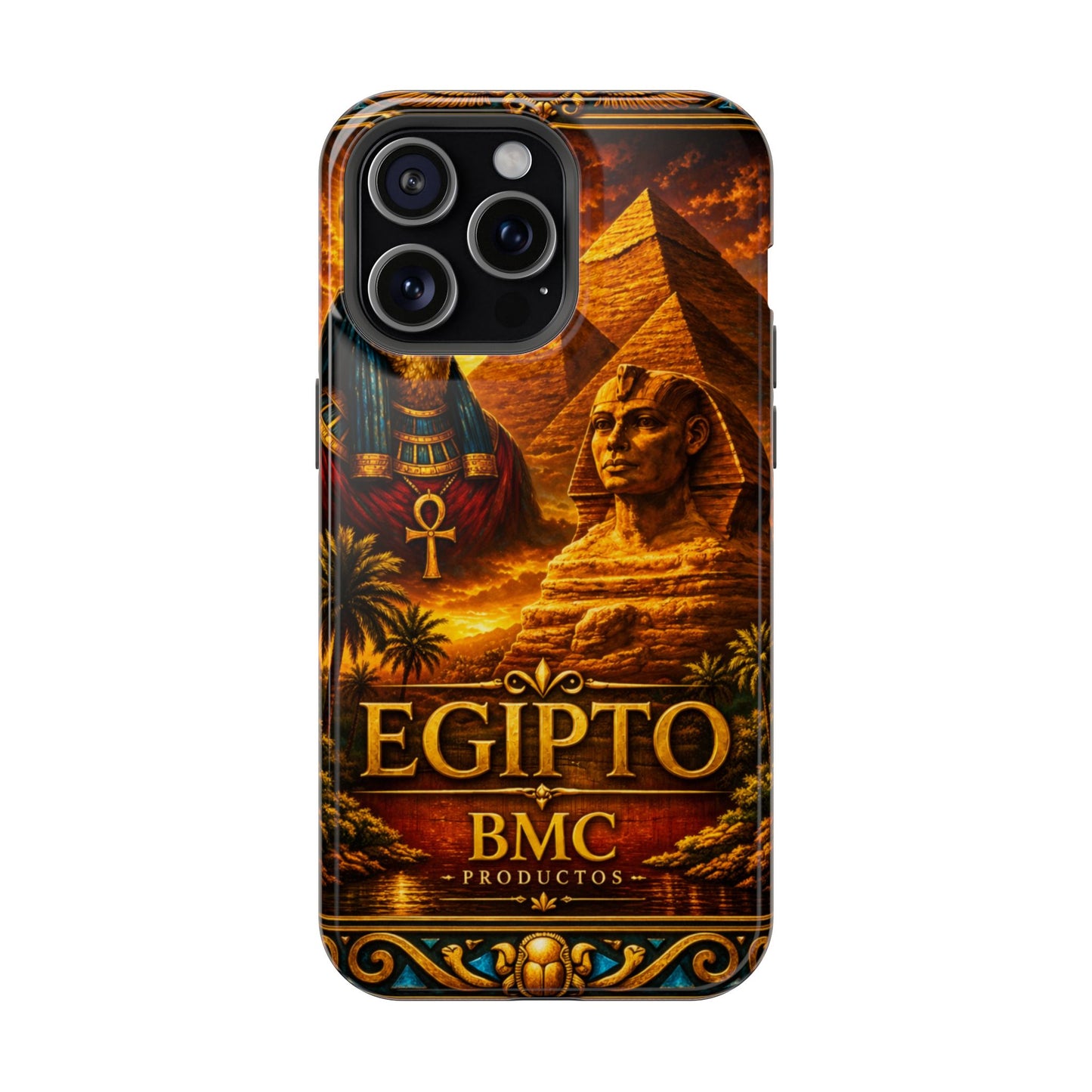 "Funda Magnética Reforzada Egipto Misterio Dorado del Nilo 🏺🌅🐫