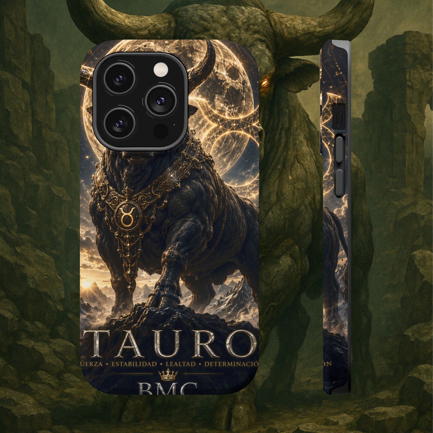 "Funda Magnética Reforzada♉ Tauro — Fuerza silenciosa de la tierra"