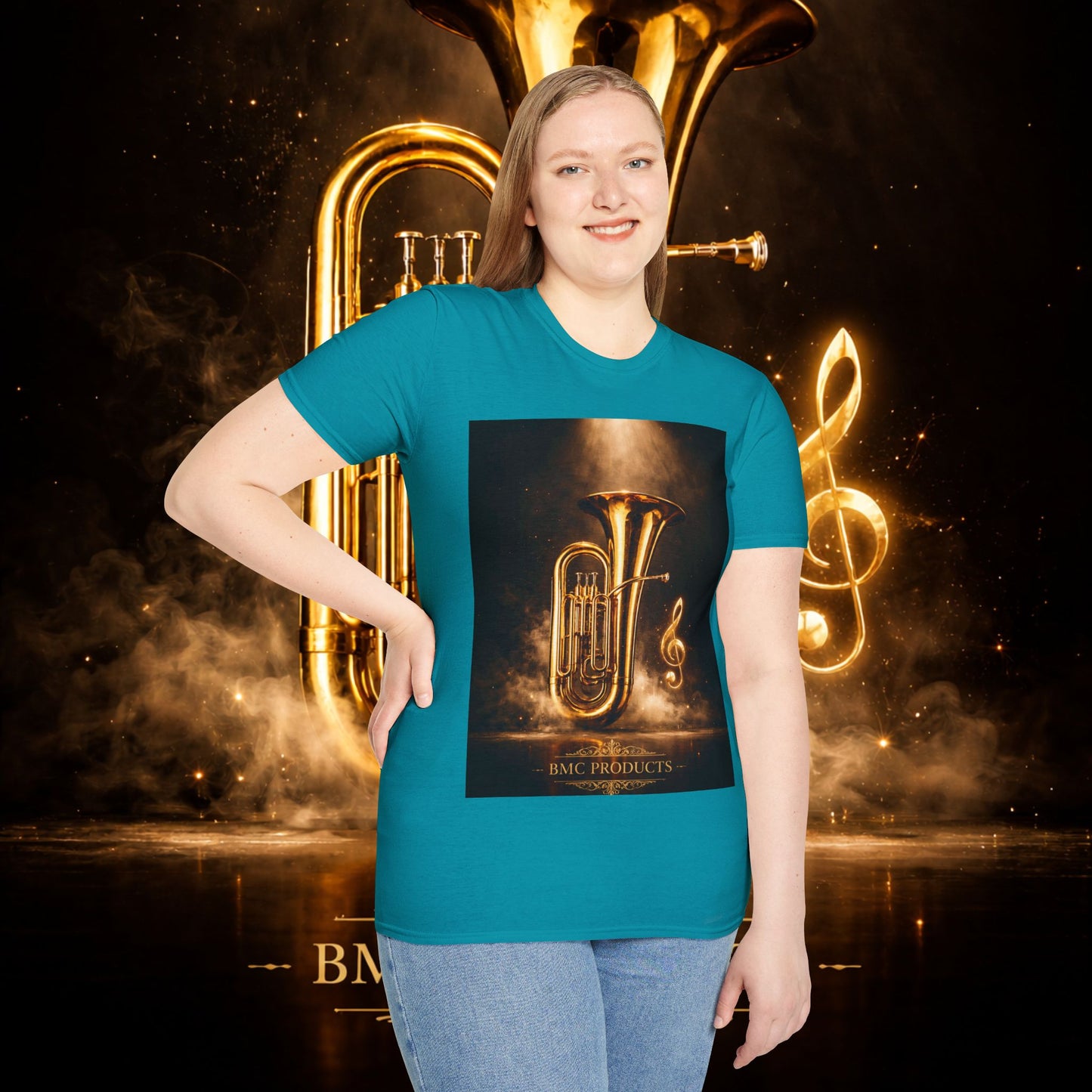 "Camiseta Tuba 🎺🔥 Cuando el alma suena, todo arde.”