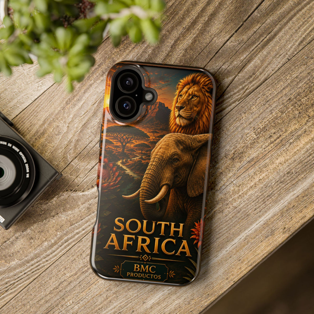 "Reinforced Magnetic Case South Africa 🌍 – A world of adventure and diversity"