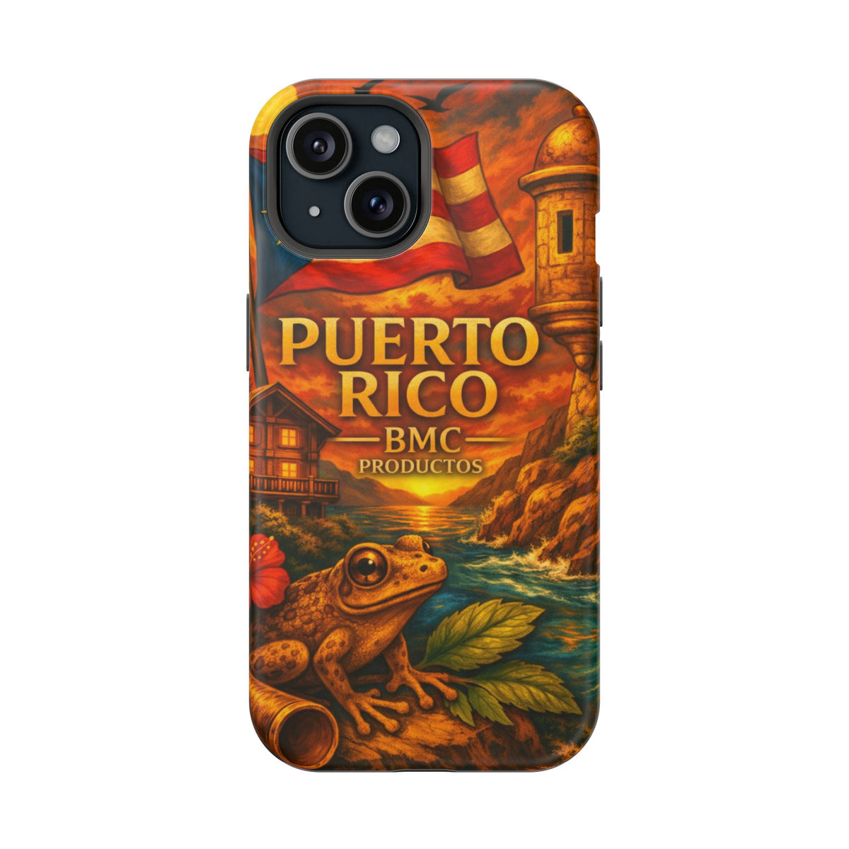 "Reinforced Magnetic Case Puerto Rico – Caribbean rhythm, soul, and color"