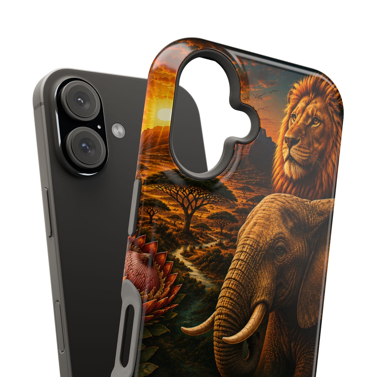 "Reinforced Magnetic Case South Africa 🌍 – A world of adventure and diversity"