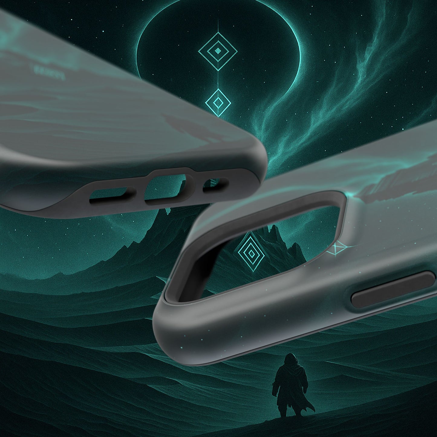 "Funda Magnética Reforzada 🪐Templo del Cosmos""