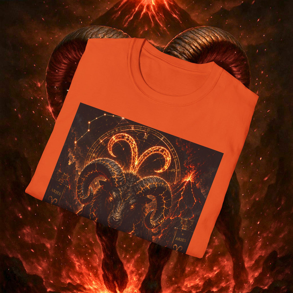 "Camiseta ♈ Aries — Espíritu de fuego"