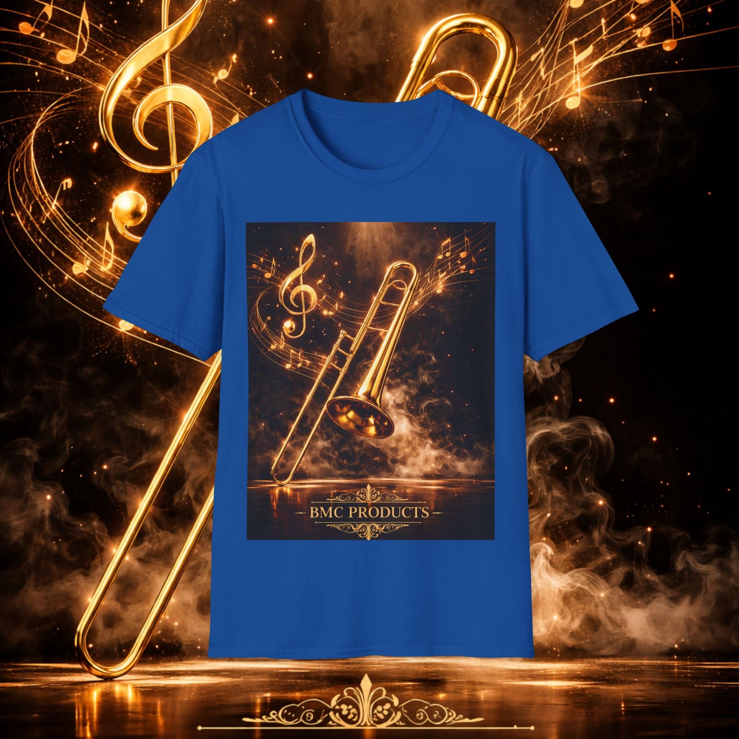 "Camiseta Trombón 🎷🔥No todos los fuegos hacen ruido… algunos tocan el alma.” 🔥🎷