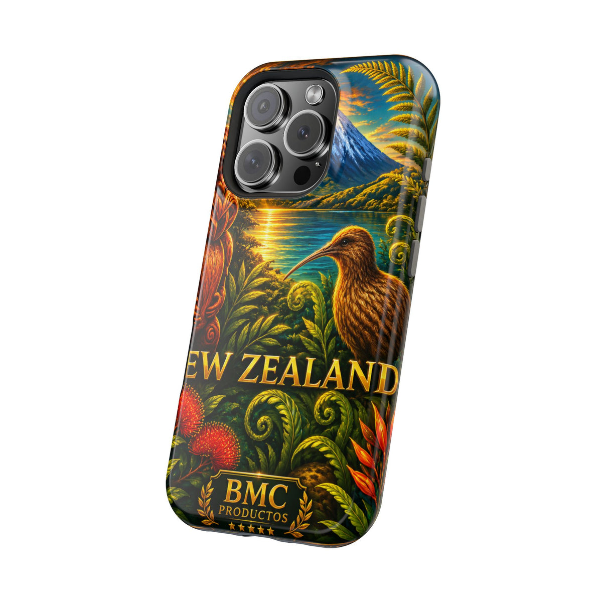 "New Zealand Reinforced Magnetic Case🏞️ – A paradise of nature and adventure"