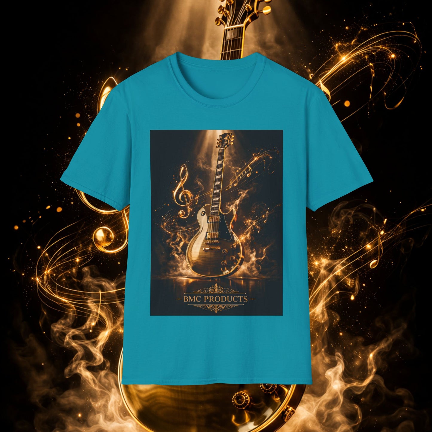 "Camiseta guitarra 🎸🔥Donde vibra una cuerda, nace una llamarada.” 🔥🎸