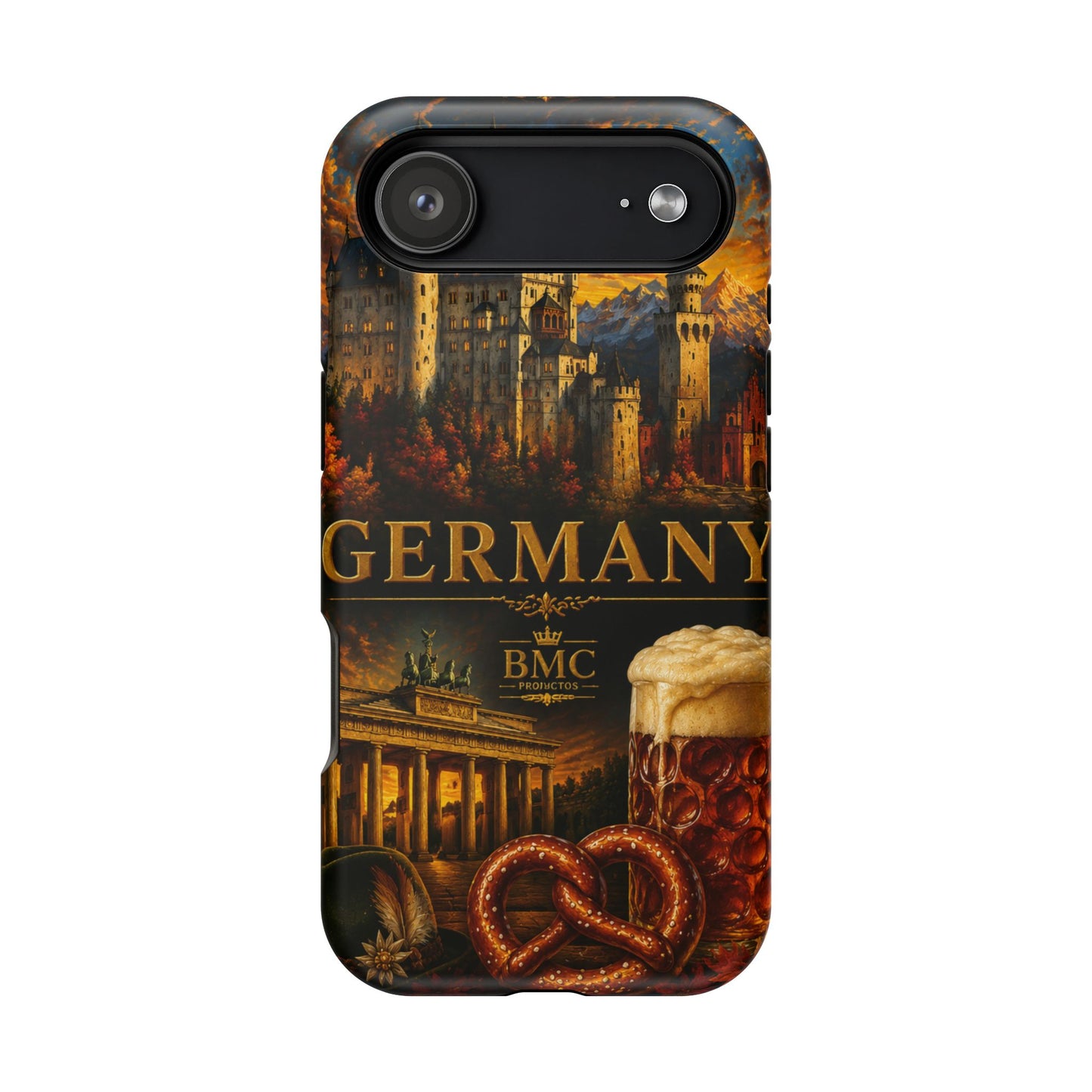 "Funda Magnética Reforzada Alemania: Fortaleza, Historia y Tradición 🎖️🏰🍺"