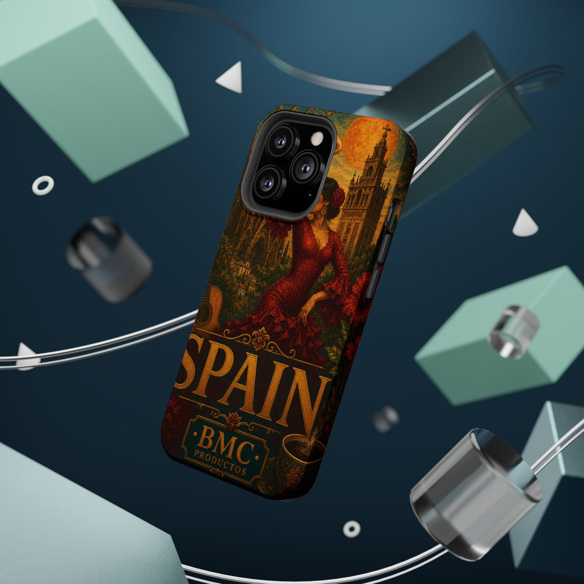 "Reinforced Magnetic Case Spain: Passion, Art, and Flavors That Make You Fall in Love 🎨💃🍷" 