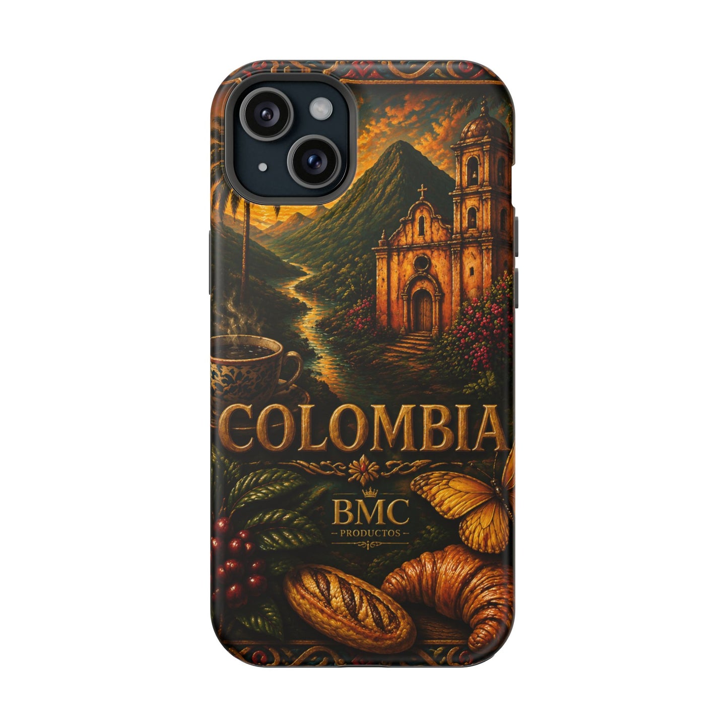 "Funda Magnética Reforzada Colombia: Magia de Colores, Café y Tradición ☕🎨🌄"