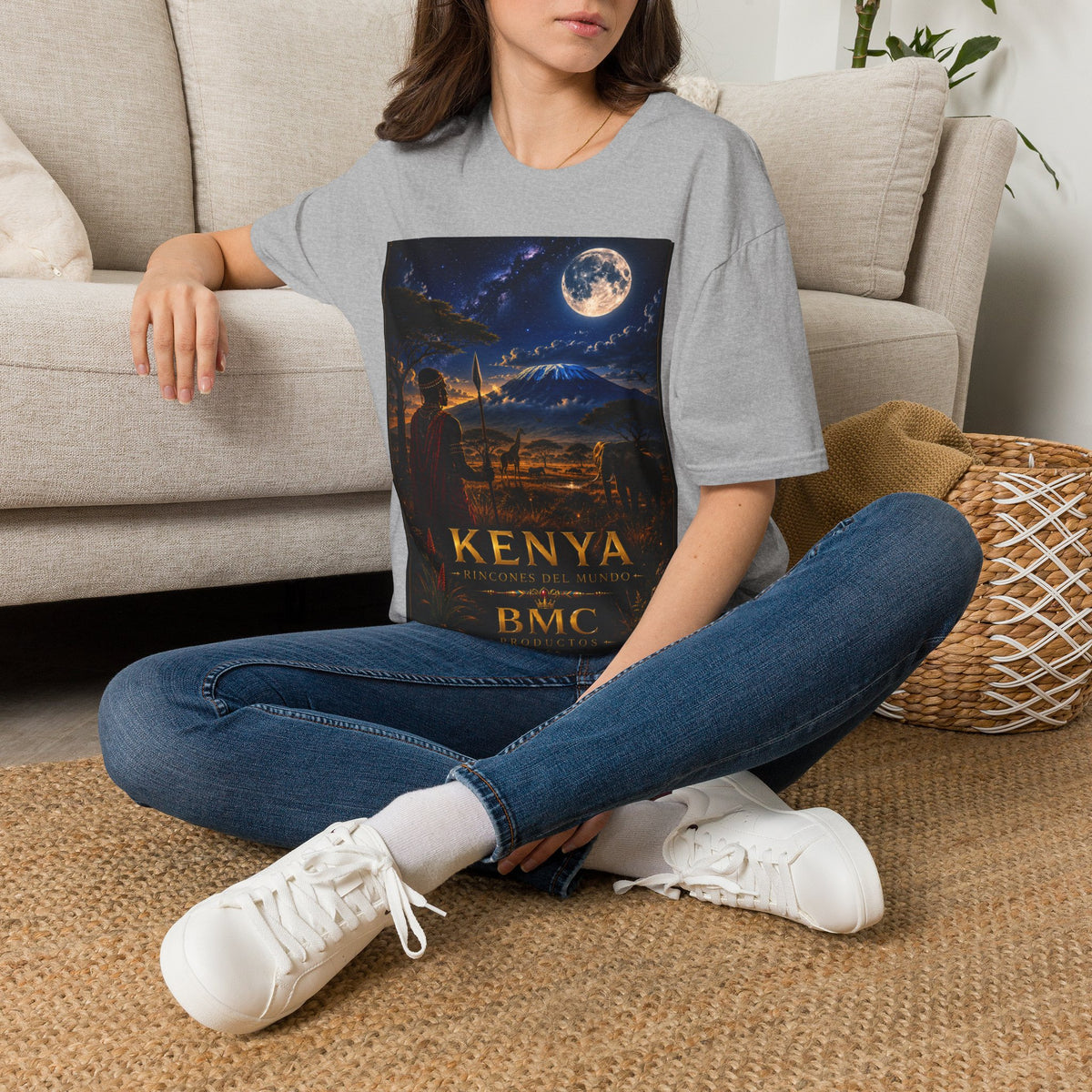 "Camiseta Kenia: Aventura Salvaje y Tierra de Horizontes Infinitos 🦁🌄🏕️"