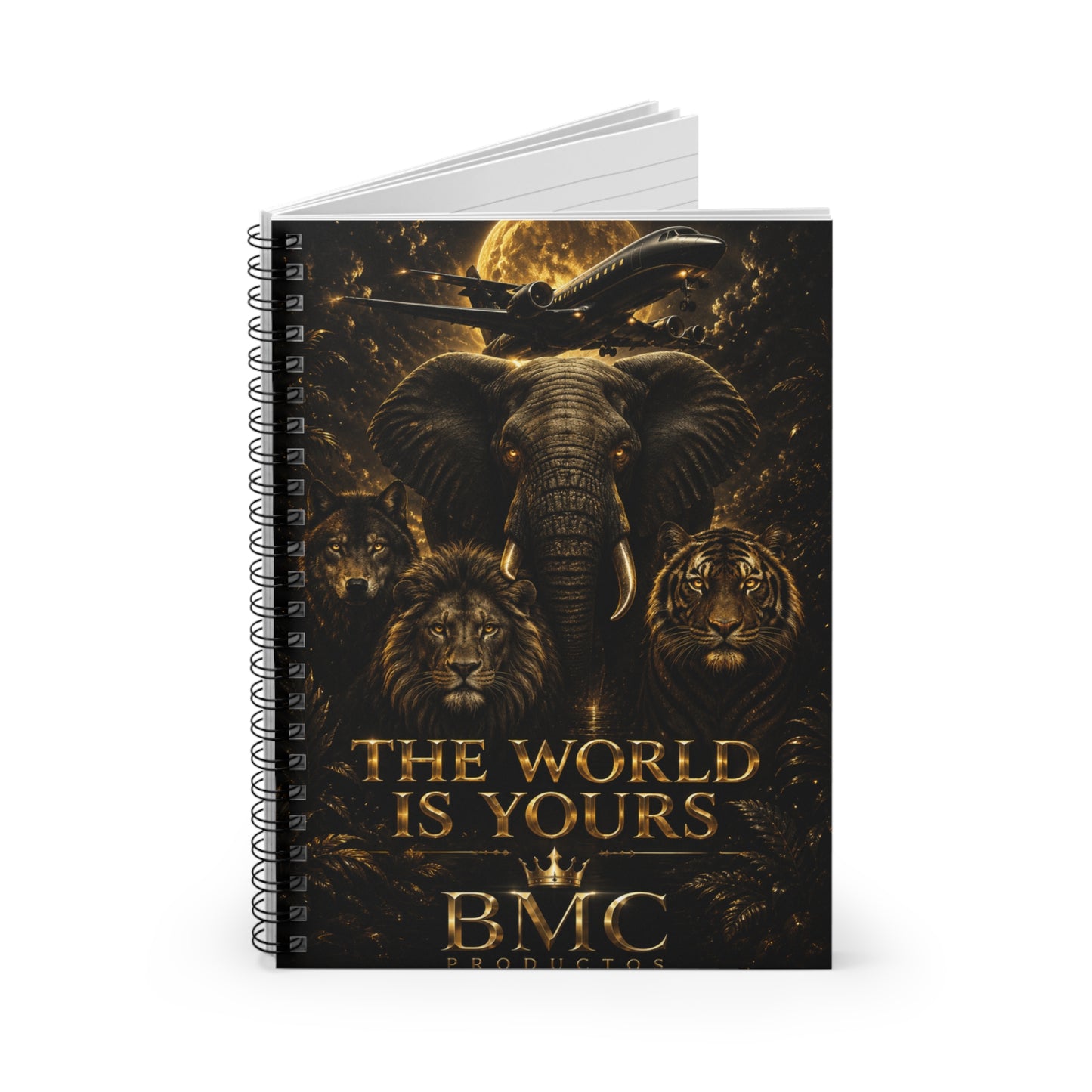 “Libreta El mundo es tuyo"🌍✨