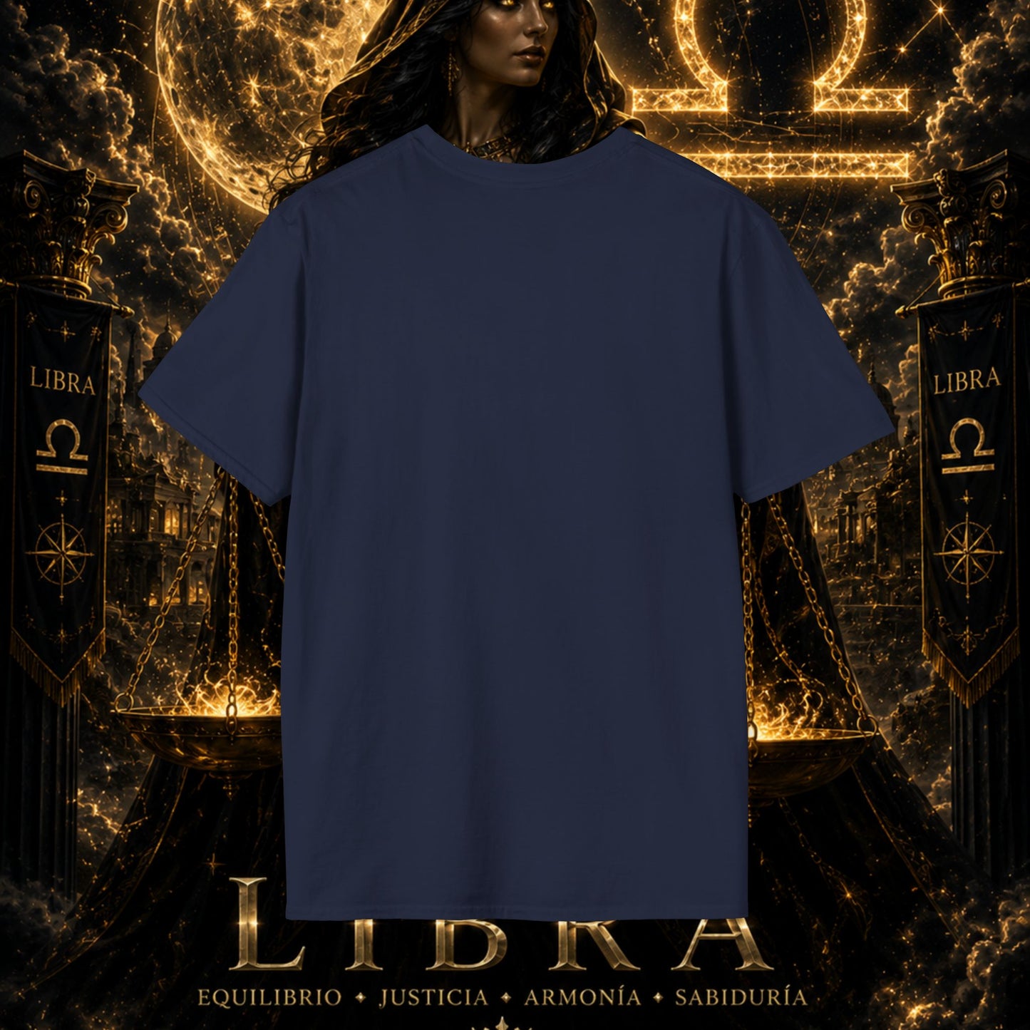 "Camiseta LIBRA – La Guardiana del Equilibrio"