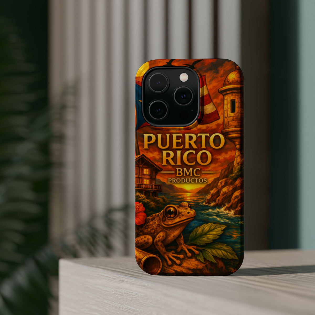 "Reinforced Magnetic Case Puerto Rico – Caribbean rhythm, soul, and color"