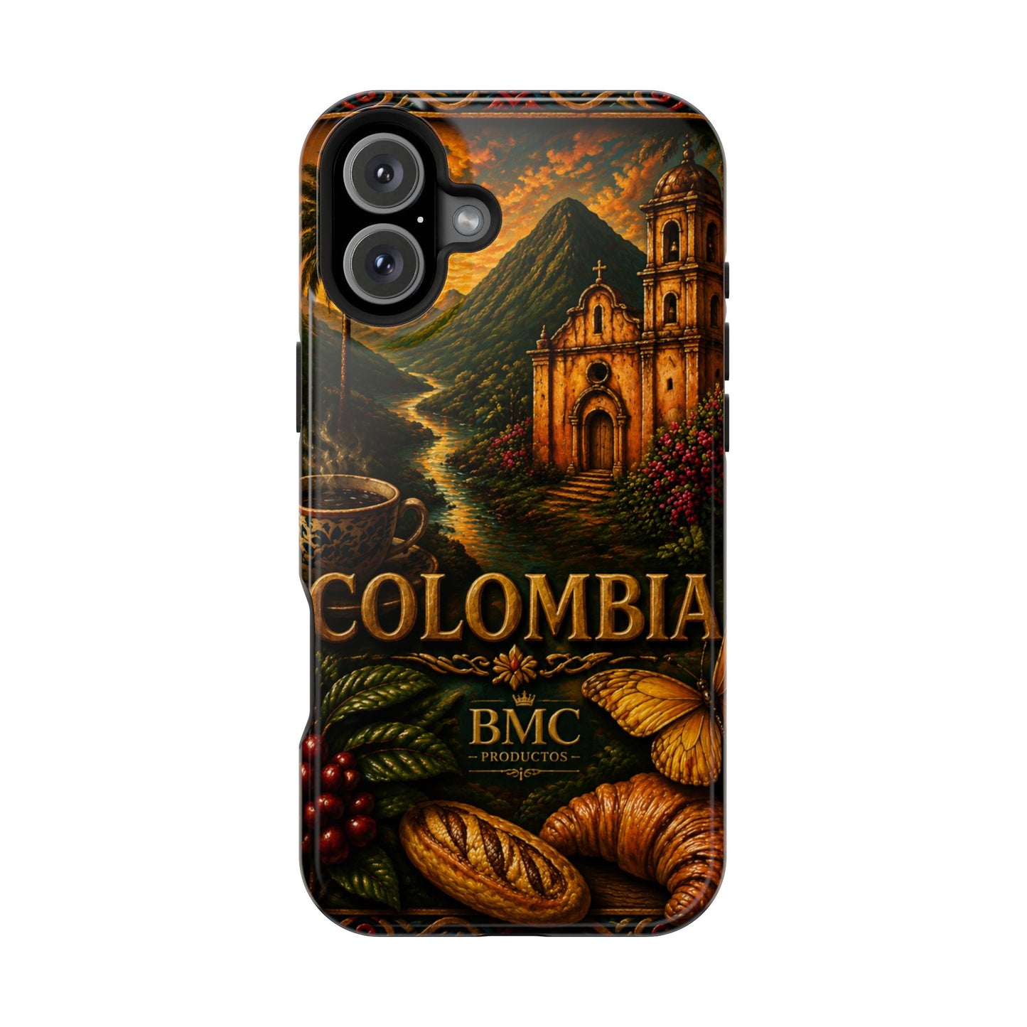 "Funda Magnética Reforzada Colombia: Magia de Colores, Café y Tradición ☕🎨🌄"