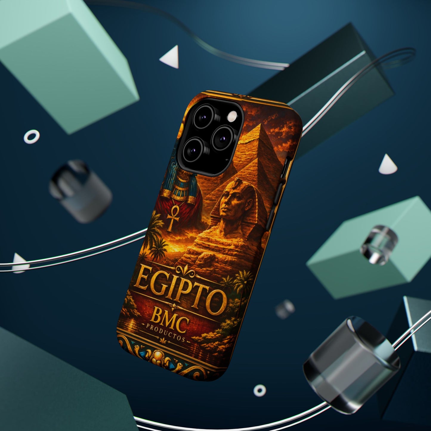 "Funda Magnética Reforzada Egipto Misterio Dorado del Nilo 🏺🌅🐫