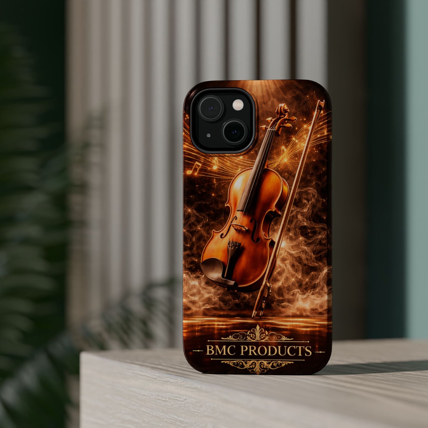 "Funda Magnética Reforzada Magnética Reforzada violin 🎻🔥 “Toca con el alma. Quema con cada nota.” 🔥🎻