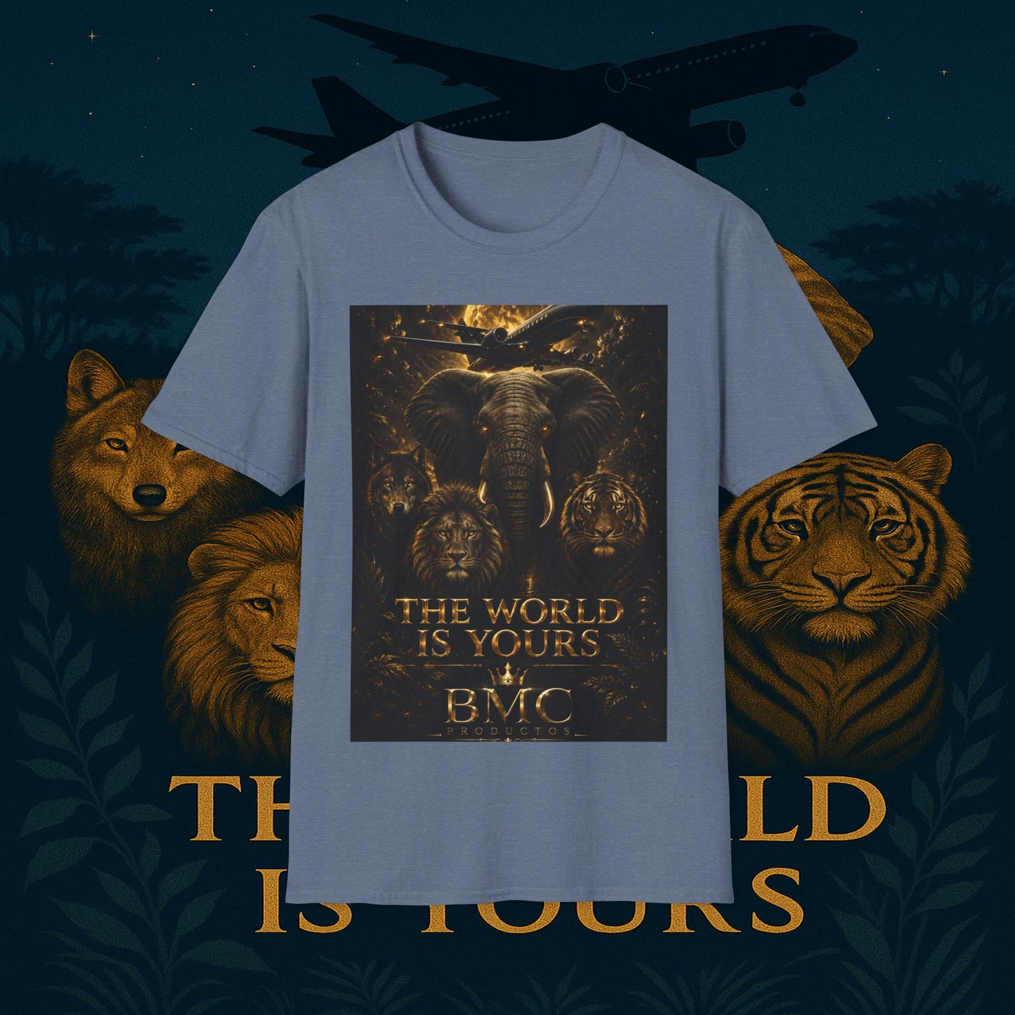 "Camiseta El mundo es tuyo"🌍✨